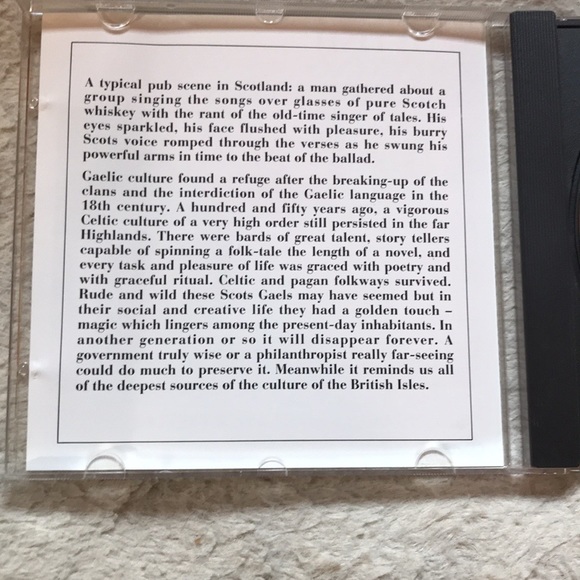 Scottish Songs CD - Picture 3 of 4